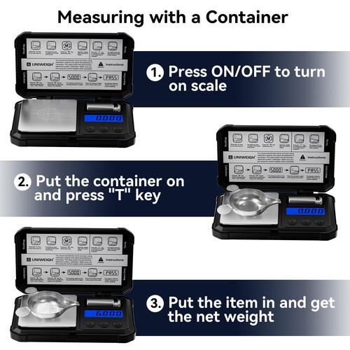 Uniweigh milligram scale - uniweigh,
