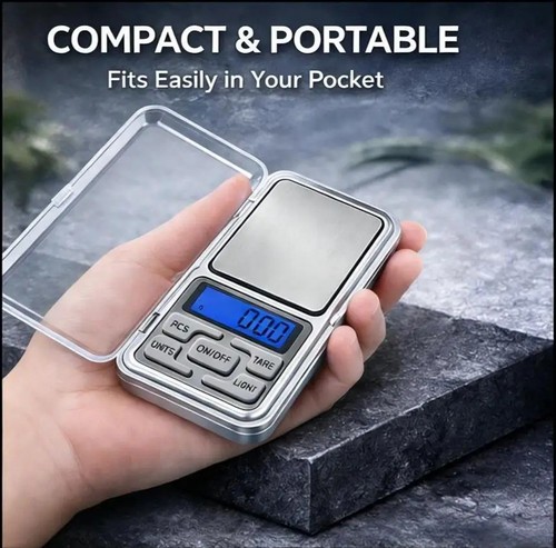 Pocket digital scale 500g - pocket,