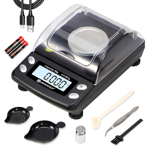 Digital milligram scale - milligram,