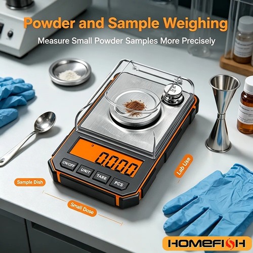 Digital milligram scale - milligram,