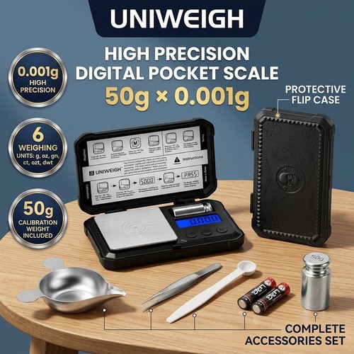 Uniweigh milligram scale - milligram,